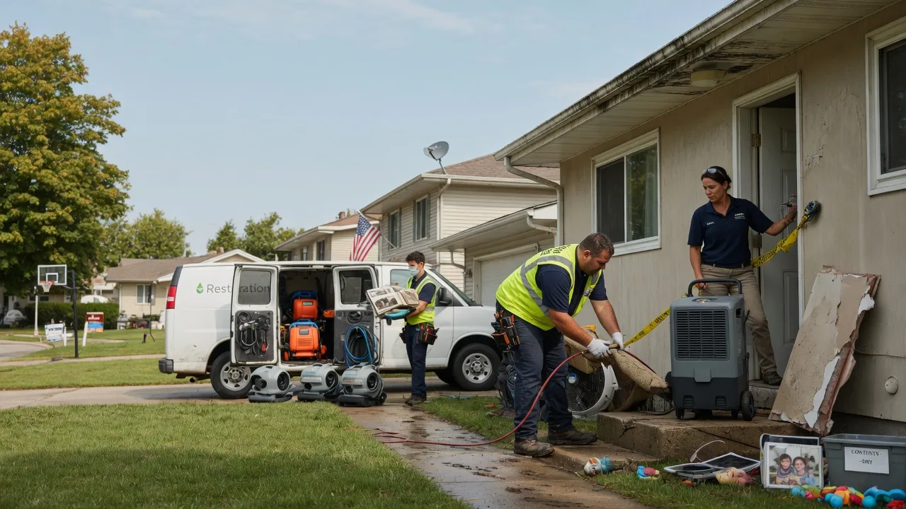 Water Damage Restoration in Julian, PA near me